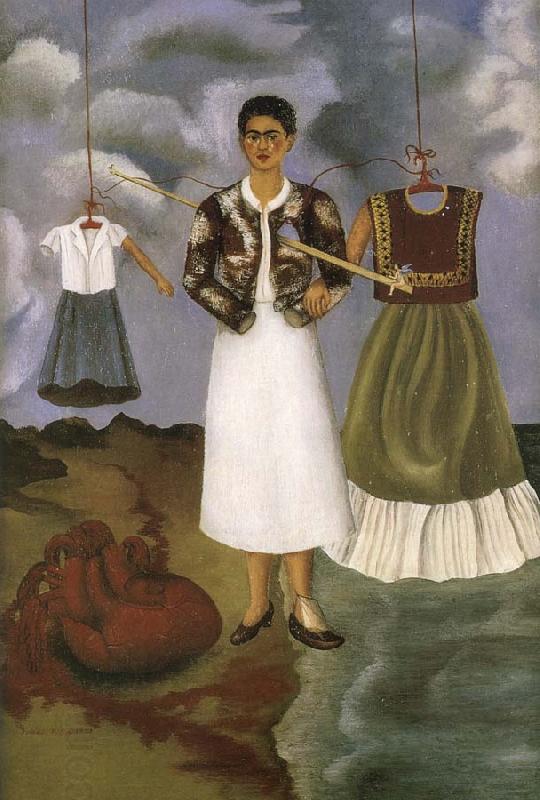Frida Kahlo Injured heart oil painting picture